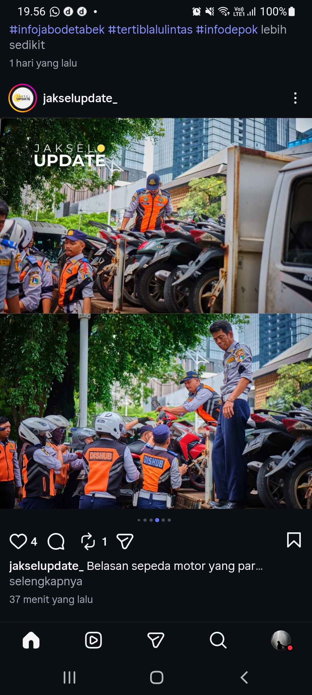 Penertiban parkir liar